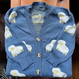Adorable Sheep Cartigan